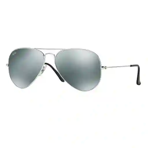 Gafas De Sol Ray Ban Aviador Espejado Rb3025 W3277 Color Plateado Talla 58mm