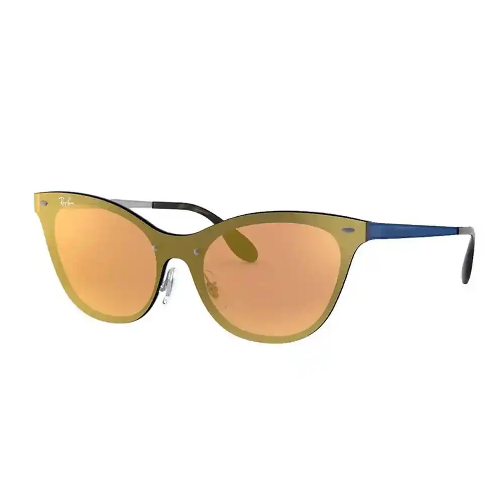 Gafas De Sol Ray Ban Blaze Eye Cat Rb3580n 9037/7j Color Amarillo Talla 43mm