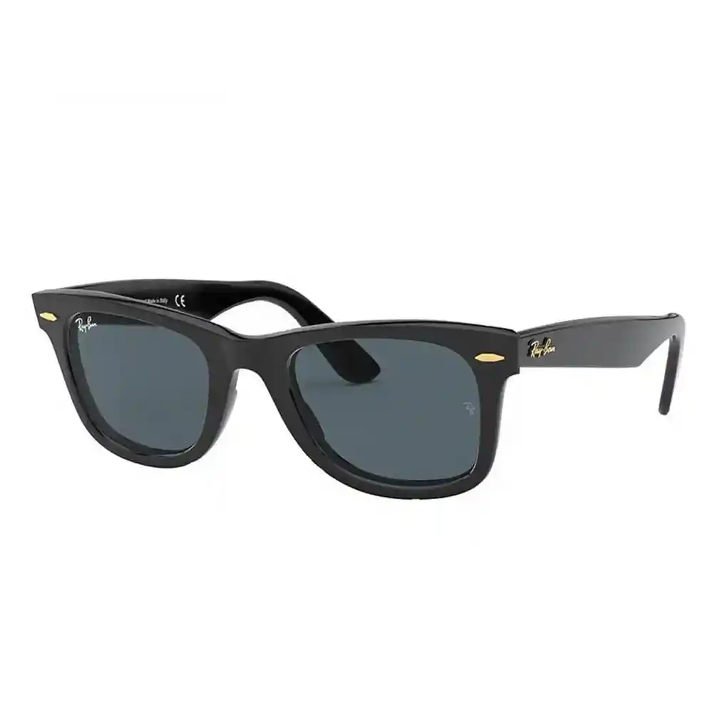 Gafas De Sol Ray Ban Wayfarer Rb2140 901/r5 Color Azul Talla 50mm