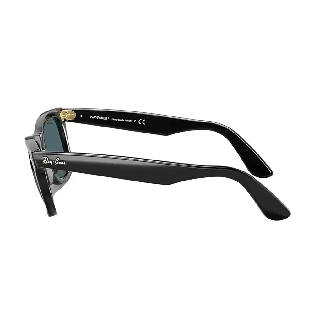 Gafas De Sol Ray Ban Wayfarer Rb2140 901/r5 Color Azul Talla 50mm