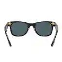 Gafas De Sol Ray Ban Wayfarer Rb2140 901/r5 Color Azul Talla 50mm