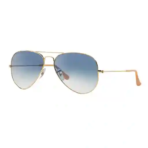 Gafas De Sol Ray Ban Aviador Degrade Rb3025 001/3f Color Azul Talla 58mm