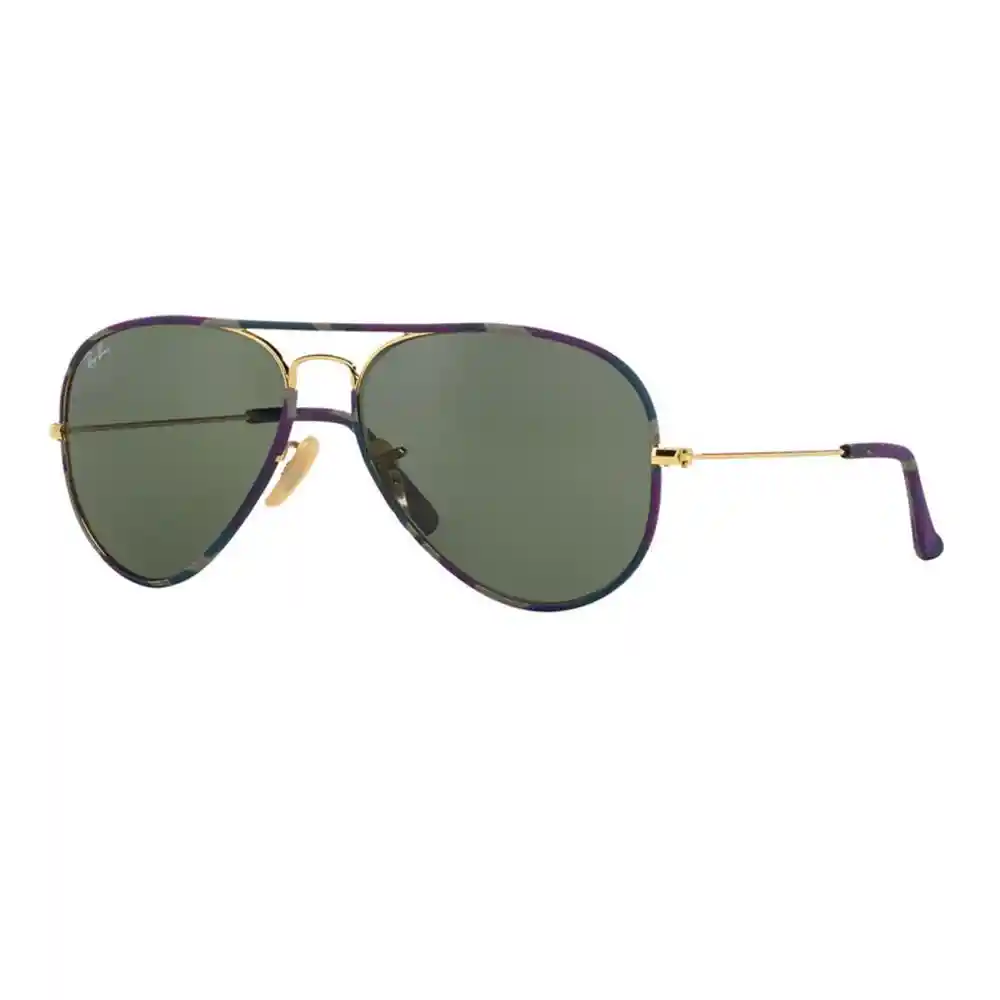 Gafas De Sol Ray Ban Aviador Camouflage Rb3025jm 172 Color Verde Talla 58mm