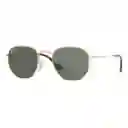 Gafas De Sol Ray Ban Hexagonal Flat Rb3548n 001 Color Dorado Talla 51mm