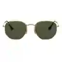 Gafas De Sol Ray Ban Hexagonal Flat Rb3548n 001 Color Dorado Talla 51mm