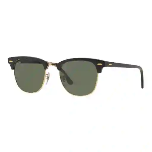 Gafas De Sol Ray Ban Clubmaster Clasico Rb3016 W0365 Color Negro Talla 51mm
