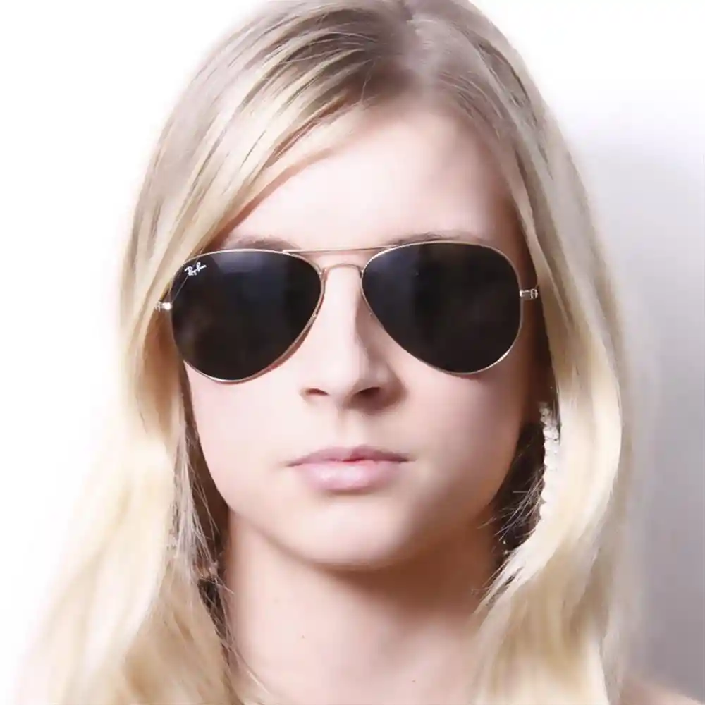 Gafas De Sol Ray Ban Aviador Rb3026 L2846 Color Dorado Talla 62mm