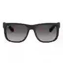 Gafas De Sol Ray Ban Wayfarer Justin Rb4165 601/8g Color Negro Talla 54mm