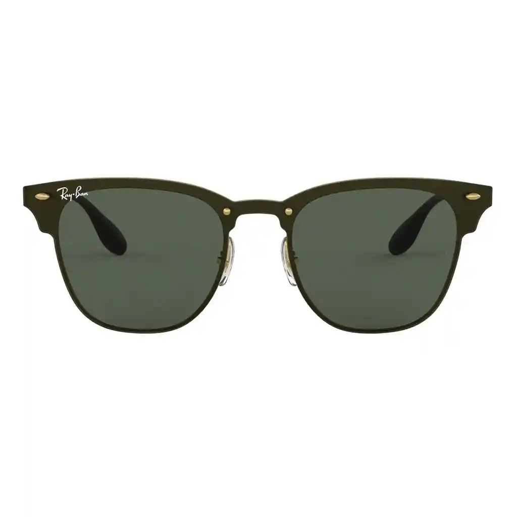 Gafas De Sol Ray Ban Blaze Clubmaster Rb3576n 043/71 Color Verde Talla 41mm