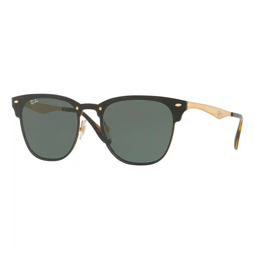 Gafas De Sol Ray Ban Blaze Clubmaster Rb3576n 043/71 Color Verde Talla 41mm