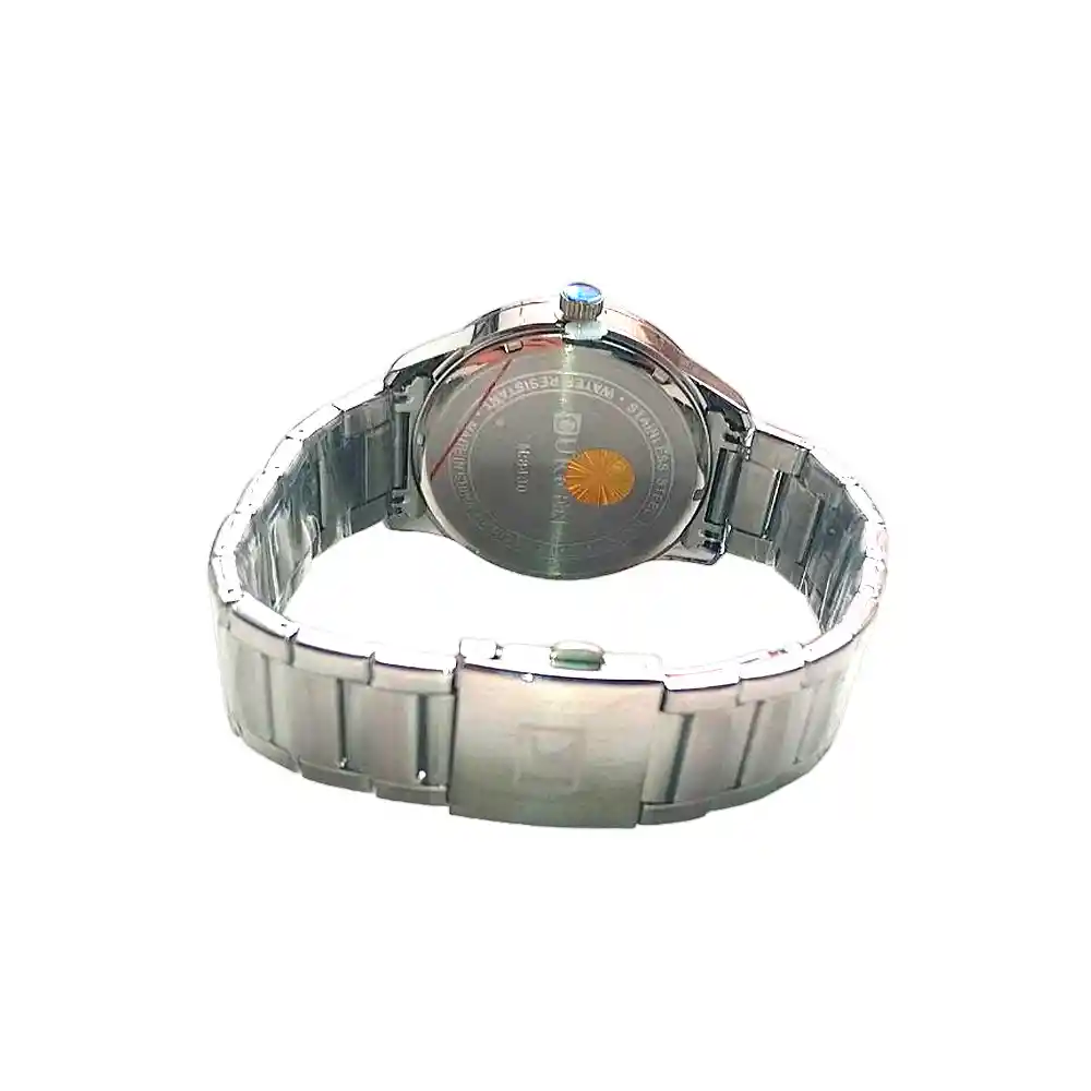 Reloj Analogo Curren Kred701901 Original Color Plateado En Acero Inoxidable Para Hombre