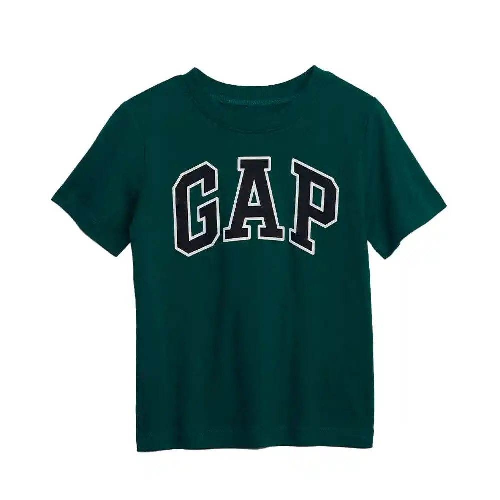 Camiseta Gap Original Para Bebe Color Verde Talla 4
