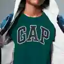 Camiseta Gap Original Para Bebe Color Verde Talla 4
