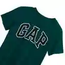 Camiseta Gap Original Para Bebe Color Verde Talla 4