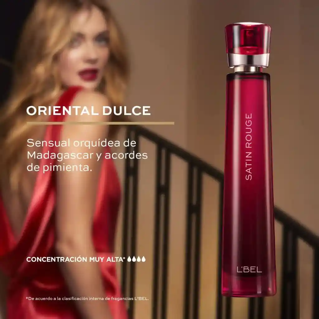 Satin Rouge Perfume De Mujer 50 Ml