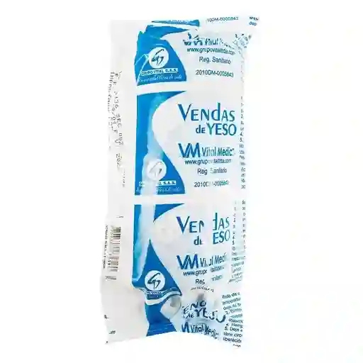Vendas De Yeso 5"x5 Yardas Vitalmedic