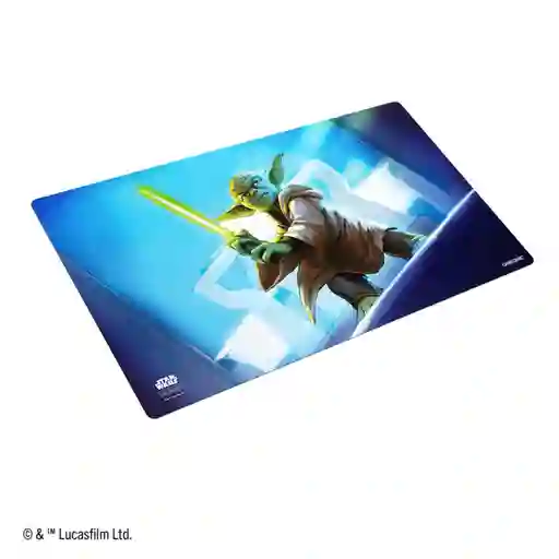 Tapete Playmat Para Juegos De Mesa Starwars Yoda