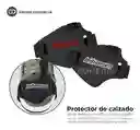 Combo Protector De Pata Lateral Moto + Protector De Calzado Para Moto
