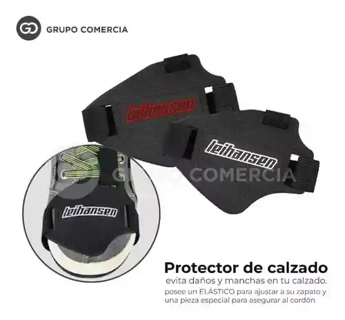 Combo Protector De Pata Lateral Moto + Protector De Calzado Para Moto