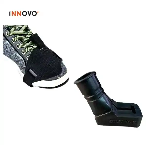 Combo Protector De Pata Lateral Moto + Protector De Calzado Para Moto