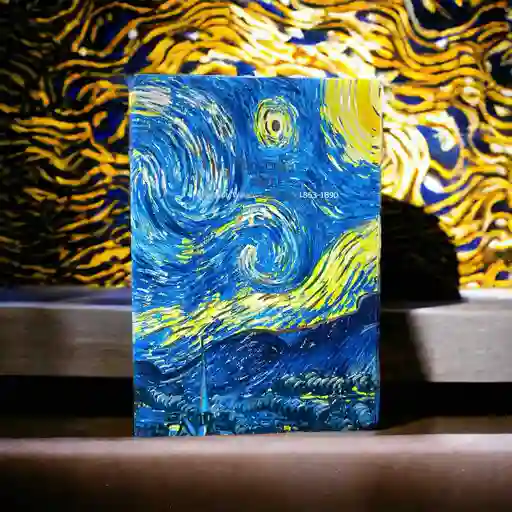 Agenda Van Gogh Con Portaesferos Ref 3