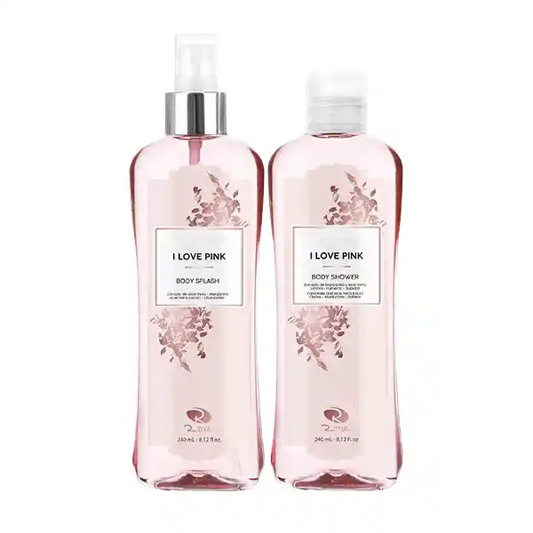 Oferta: Body Splash I Love Pink X 240 Ml + Body Shower X 240 Ml