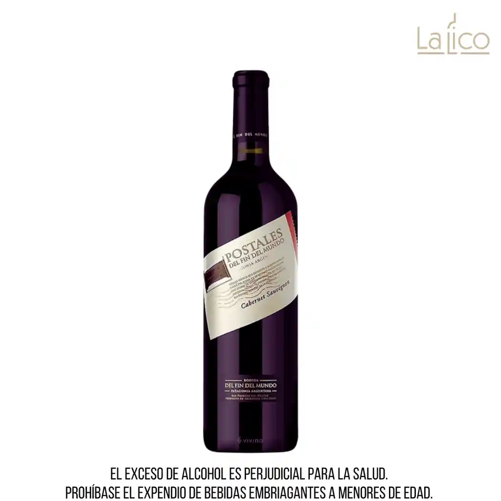 Postales Del Fin Del Mundo Cabernet Sauvignon 750ml