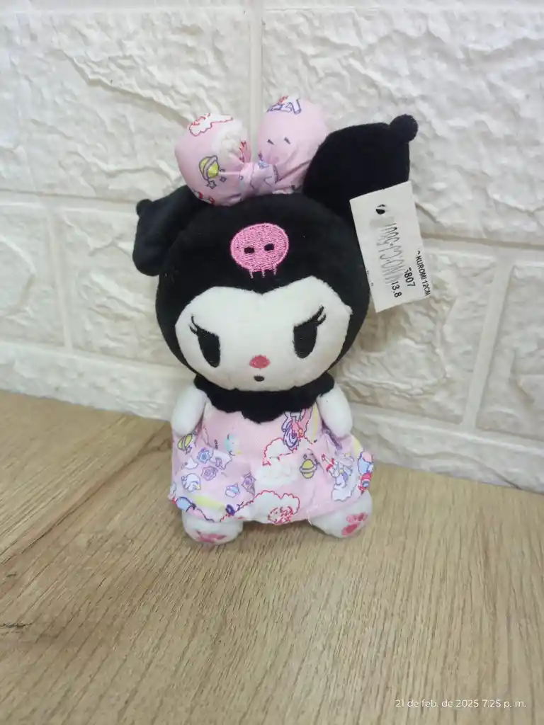 Peluche Kuromi Tipo Llavero