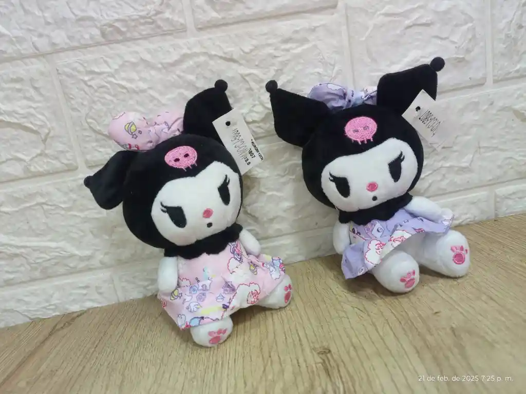 Peluche Kuromi Tipo Llavero