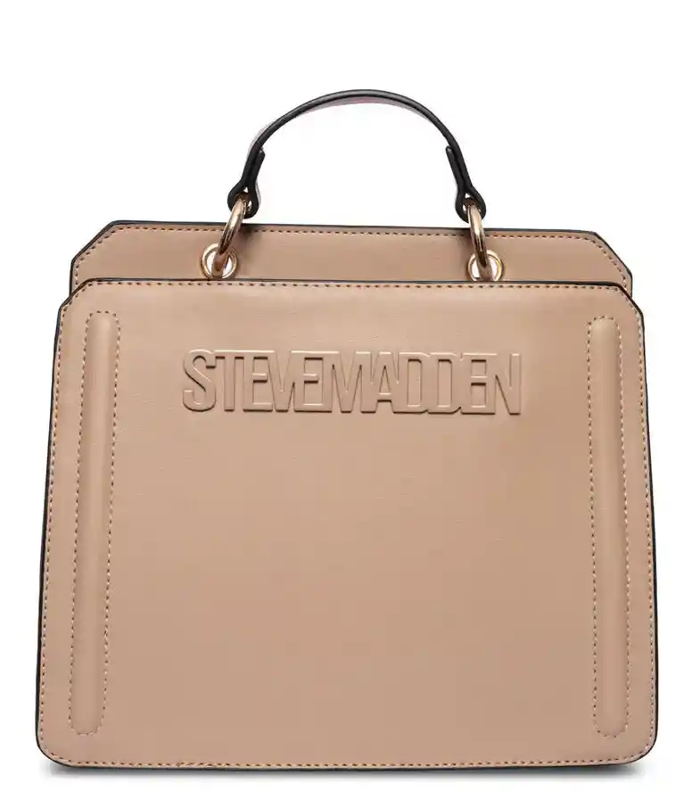 Steve Madden Bolso Satchel Crossbody Nude Original
