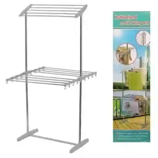 Colgador De Ropa Tendedero De 2 Niveles