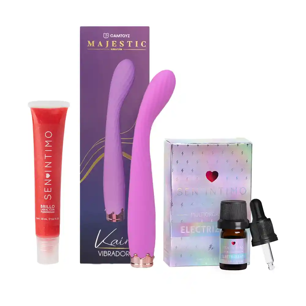 Kit Vibrador Kairo Camtoyz