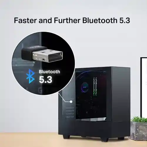 Adaptador Nano Usb Bluetooth Versión 5.3 Ma530 Mercusys