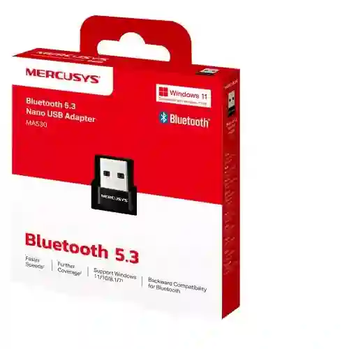 Adaptador Nano Usb Bluetooth Versión 5.3 Ma530 Mercusys