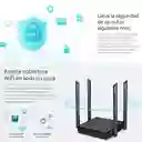Router Tp-link Ac1200 Wifi Dualband Gigabit Archer C64 Negro