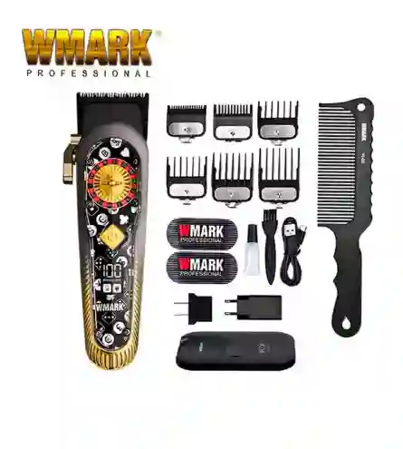 Maquina De Corte De Pelo Con Carga Inalambrica Wmark