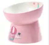 Tazon Ceramica Rosa Nube