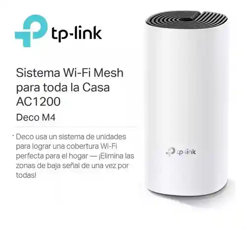 Sistema Wifi Mesh Tp-link, Para El Hogar, Deco M4 (1-pack)