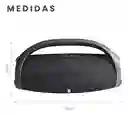 Parlante Portátil Boom Mega Bass Sound Luces Bluetooth Tws Resiste Salpicaduras Gris