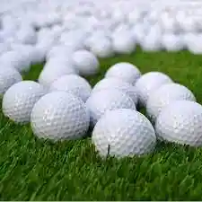20 Pelotas De Práctica Golf Blancas Panal 41mm Entrenamiento Interior Exterior Polietileno