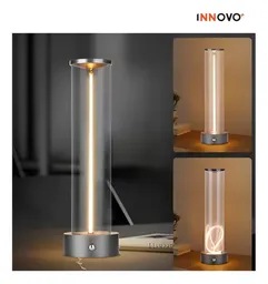 Lámpara Linterna De Mesa Magnética Inalámbrica Moderna Luz Imán Cálida Innovo Home