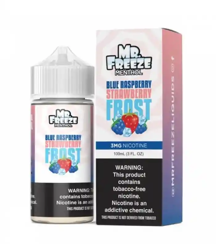 Base Libre Mr Freeze 6mg 100ml Blue Raspberry Strawberry Frost