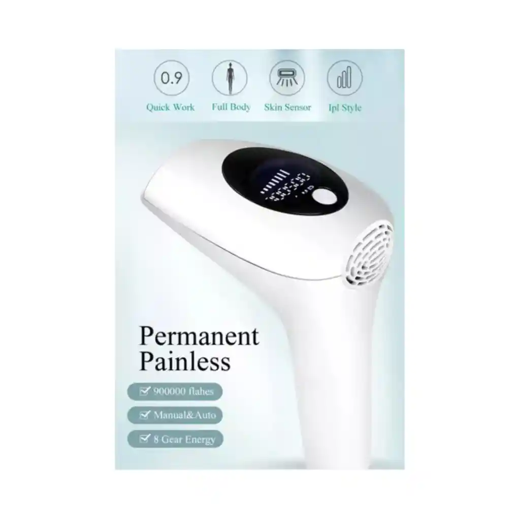 Maquina Depiladora Laser Agua Marina Recargable Indolora Belleza Am001