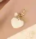 Llavero Diseño De Corazón Con Perlas Para Hombre O Mujer Para Llaves