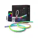 Cinta Tira Led Luz Neon Rgb Manguera 5 Metros Rítmica Usb