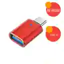 Adaptador Otg Usb A Tipo C |smart Phones Y Portatiles Tipo C
