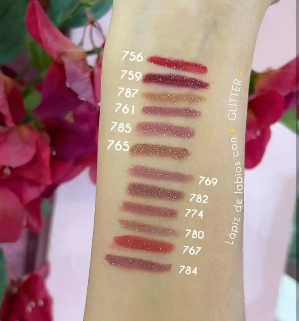 Delineador Para Labios Delineador Para Ojos Con Brillos Maquillaje Para Rostro