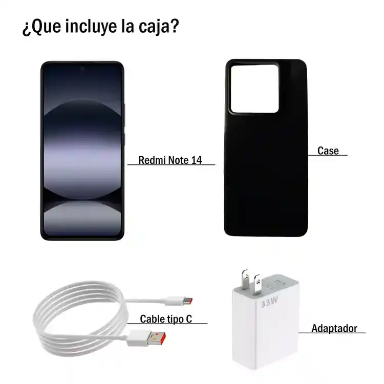 Celular Redmi Note 14 128gb 6gb Azul