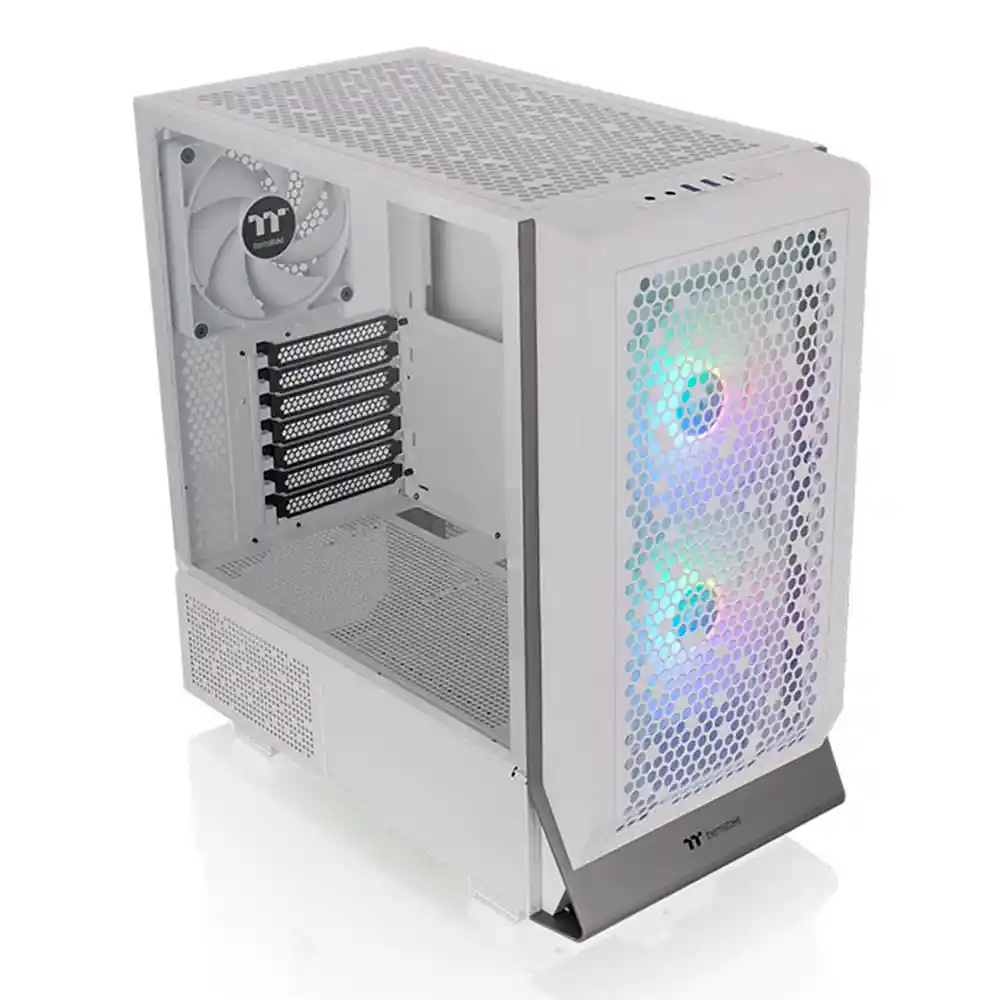 Caja E-atx Thermaltake Ceres 300 Tg Argb Snow (750w 80 Plus Bronze)