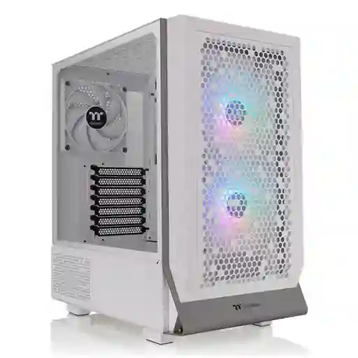 Caja E-atx Thermaltake Ceres 300 Tg Argb Snow (750w 80 Plus Bronze)